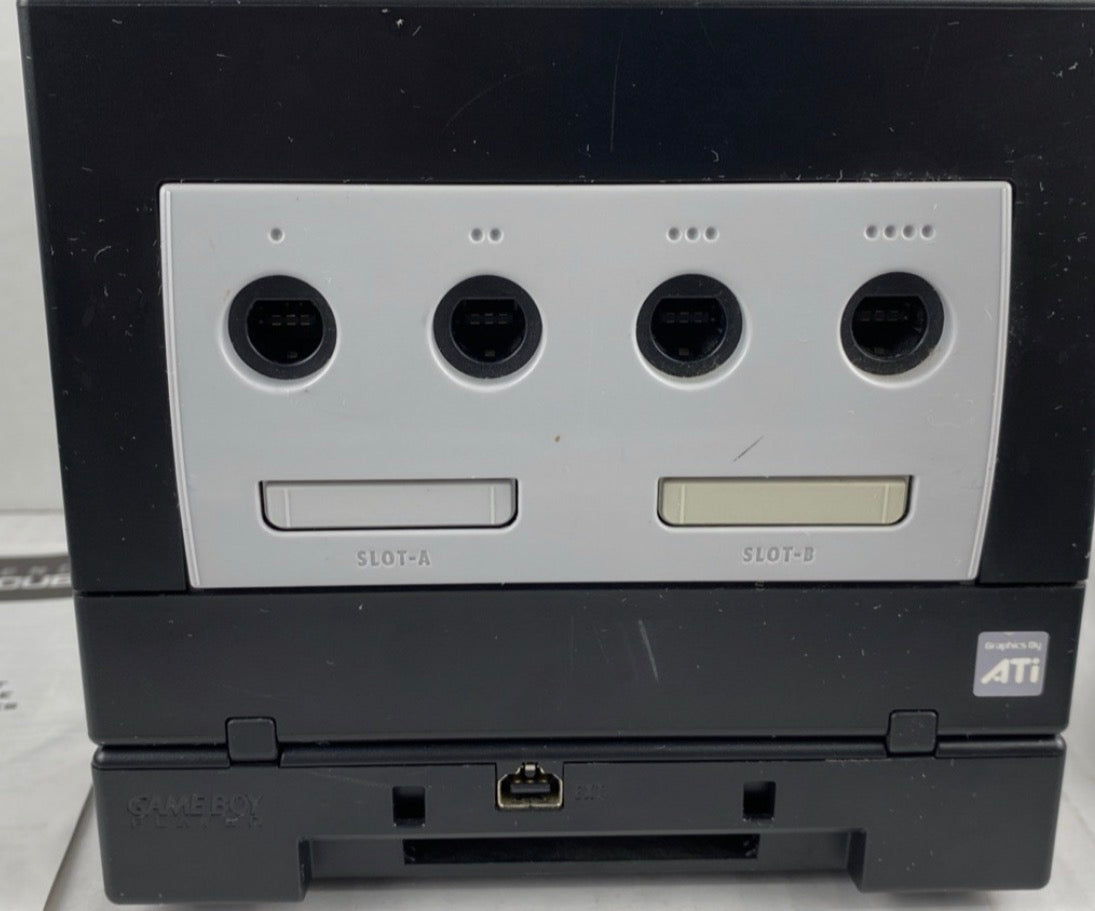 Nintendo GameCube Console Bundle w/ Game Boy Player & Disc, 2 Controllers, 15 games
