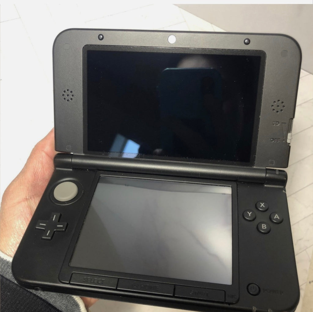 MODDED Nintendo 3DS XL Blue Console w Charger + 256gb Memory Card TONS OF GAMES